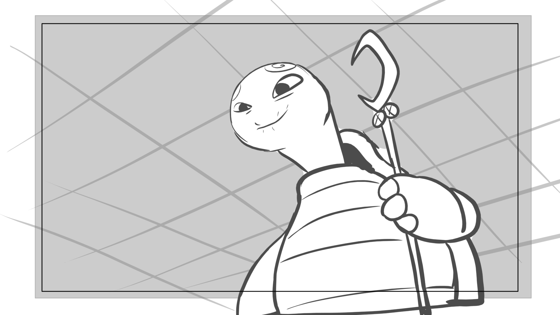 Venom Wars — Escena 20, panel 1, storyboard by Melissa Ballesteros